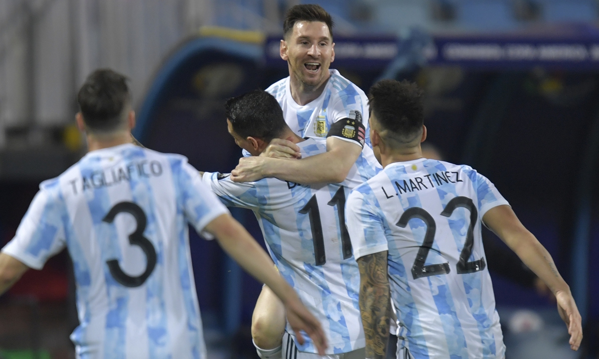 Argentina đã giành quyền vào bán kết